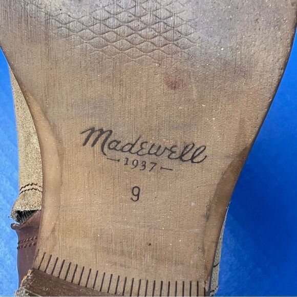 Madewell Womens The Charley Boot in Cigar 9 - Picture 9 of 12